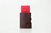 C-Secure PU Leather Wallet Dark Brown image