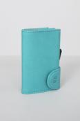 C-Secure PU Leather Wallet With Coin Holder Mint Green image