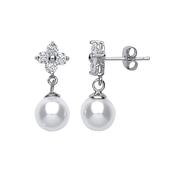 Sterling Silver Fwp Drop Earring image