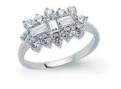 Sterling Silver Boat Style Ring image