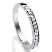 9ct  White Gold Diamond Ring 25pts image