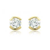 9ct Yellow CZ Studs Earring image