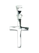 Silver Plain Cross with Chain image