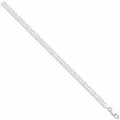 Silver 22inch Flat 6.2mm Curb Chain image