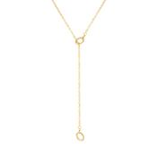 9CT YEL GOLD 17""+1"" FANCY NECKLET image