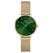 DW Petite EM GRN RND Gold PVD MS image