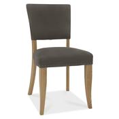 Inishmore Grey Fabric Upholstered Dining Chair image