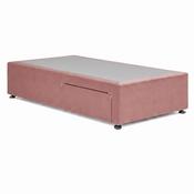 Desire Fabric Divan Base - Rose by Respa - 3FT / 1