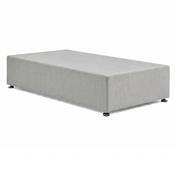 Desire Fabric Divan Base - Steel by Respa
