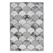 Craft Fish Scale Grey and Silver Rug image