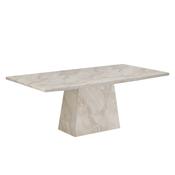 Aslan Rectangular Marble Dining Table image