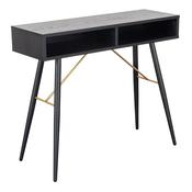 Bulgary Black and Copper Console Table 0.9 M image