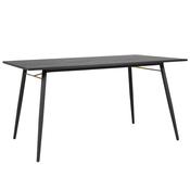 Bulgary Black and Copper Dining Table 1.2 M image