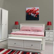 Becky Ivory Simple Bed Frame - 3' Single image