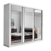 Brisbane Large Mirrored Sliding Wardrobe image