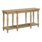 Carmen Rustic Wood Console Table image