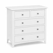 Causeway White 5 Drawer Chest image