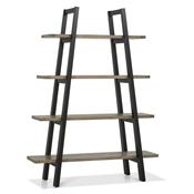 Chambery Weathered Oak Open Display Unit
