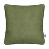 Chloe Vegan Leather Cushion - Blue image