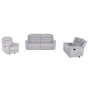 Coolea Grey Fabric Recliner Sofa Suite image