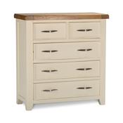 Cannes Two-Tone 5 Drawer Dresser image