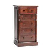 Classic Mahogany Tall Chest of Drawers image