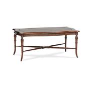 French Oxbow Dark Mahogany Coffee Table image
