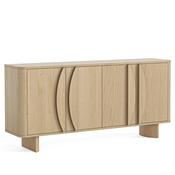 Cordelia Contemporary Large Oak Sideboard image