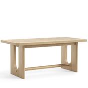 Cordelia Contemporary Oak Extendable Dining Table image