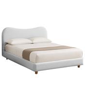 Dingle Curved Upholstered Bed Frame image
