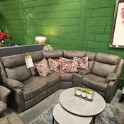 Elijah Anchor Corner Sofa with Drinks Console image