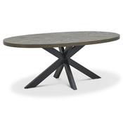 Elliot Weathered Oak Dining Table image