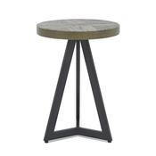 Elliot Weathered Oak Lamp Table image