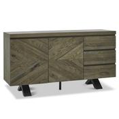 Elliot Weathered Oak Wide Sideboard image