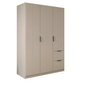 Emerson 1.36M 3 Door 2 Drawer Wardrobe - Beige image