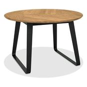Enfield Oak and Metal Dining Table image