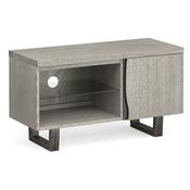 Brody Washed Oak Grey Small TV Unit image