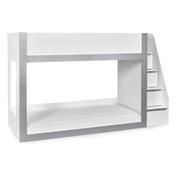Gonzo Kids Wooden Bunk Bed with Storage Shelves image
