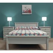 Gurteen Grey Wooden Bed - 6' Super King image