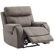 Hamilton Grey Fabric Recliner Armchair image