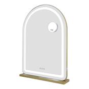 Hollywood Gold Arch Vanity Mirror image