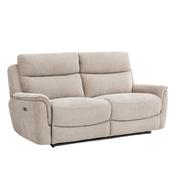 Keaton Beige 2.5 Seater Electric Recliner Sofa image