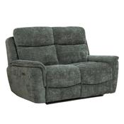 Keaton Green 2 Seater Electric Recliner Sofa image