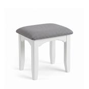 Mimosa White Dressing Table Stool image