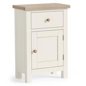 Monarda Cream and Oak Small Cupboard