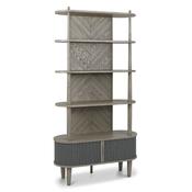 Moyvane Grey Open Display Unit