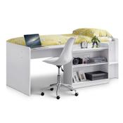 Noel White Mid Sleeper with Desk image