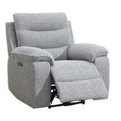 Nohoval Grey Electric Recliner Armchair