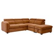 Raymond Modern Corner Sofa Bed with Storage - Right-hand facing image