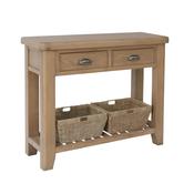 Rigel Smoked Oak Console Table image